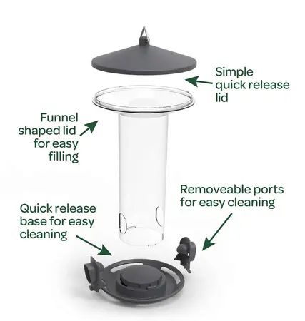 Peckish Funnel Seed Feeder