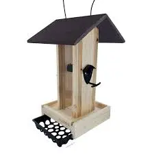 Peckish Woodland Feast Seed & Suet Cake Tower Feeder