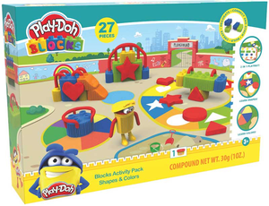 Play-Doh Blocks Activity Pack Colours & Shapes