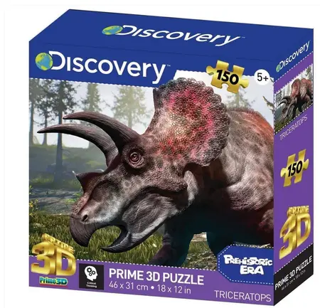 Prime 3D Childrens Puzzle - Triceratops