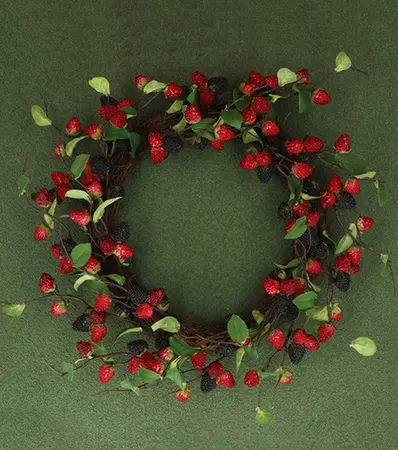 Raspberry/Blackberry Twig Wreath