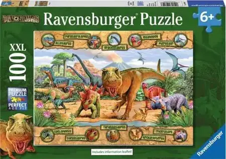 Ravensburger Dinosaurs 100 XXL Piece Jigsaw Puzzle