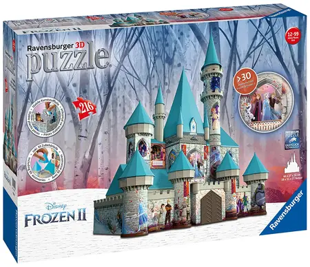 Ravensburger Disney Frozen 2 Castle 216 Piece 3D Jigsaw Puzzle