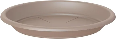 Round Saucer Taupe 18cm