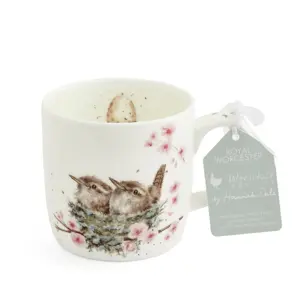 Royal Worcester Wrendale Designs Mug - Feather Your Nest