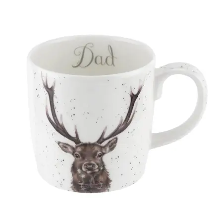 Royal Worcester Wrendale Designs Stag Large 14oz Mug - image 1