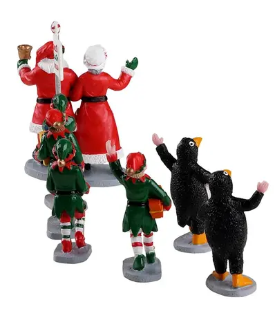 SANTA'S ELF PARADE, SET OF 7 - image 2