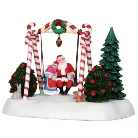 SANTA SWING, BATTERY OPERATED (4.5V)