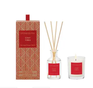 Seasonal - Cosy Vibes - Mini Gift Set - Reed Diffuser & Votive