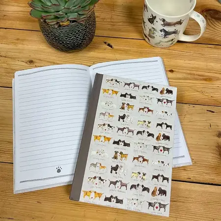 Shb01 Delightful Dogs Small Hardback Journal