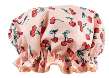 Shower Cap Cherry Print