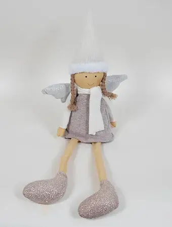 Sitting Christmas Angel Ornament 62cm