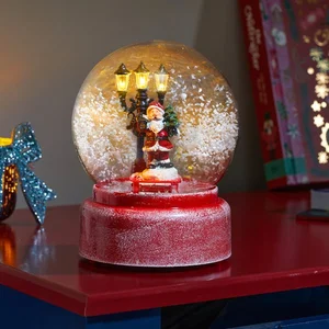 SnowFall Santa Sphere