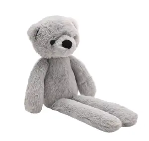 Ste The Plush Long Leg Grey Teddy Bear 30 cm