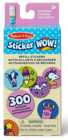 Sticker WOW! Refill Stickers - Unicorn