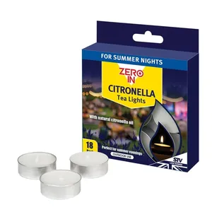Citronella Tealight - 18-Pack