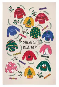 Sweater Weather Tea Towel