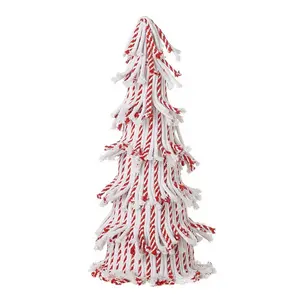 TALL RED & WHITE STRING TREE