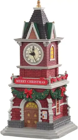 TANNENBAUM CLOCK TOWER, Battery Operated (1.5V) - image 1