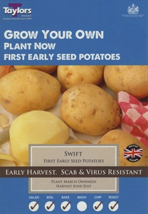 Taylors 10 Swift First Early Seed Potatoes