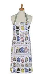 Tea Tins Cotton Apron