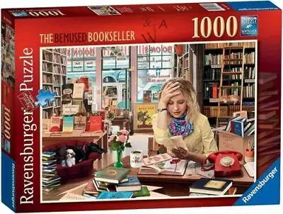 The Bemused Bookseller 1000 Piece Jigsaw Puzzle