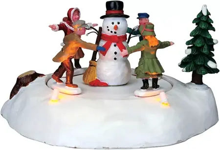 THE MERRY SNOWMAN, Battery Operated (4.5V)