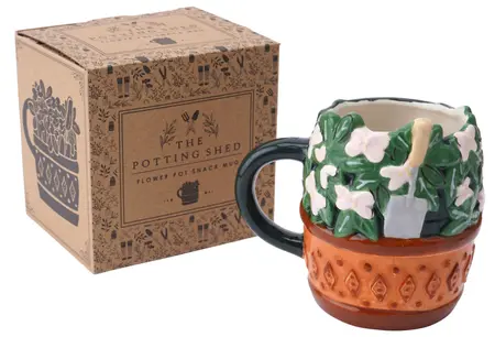 The Potting Shed Flower Pot Snack Mug - image 3