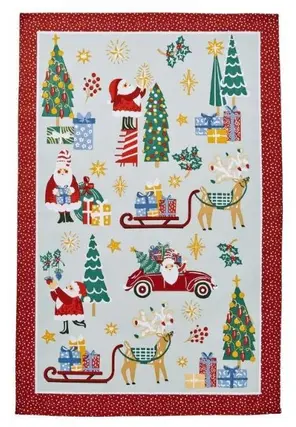 Tis The season Tea Towel