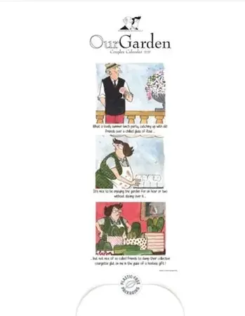 Tottering By Gently Our Garden Couples Slim Planner 2025 (PFP)