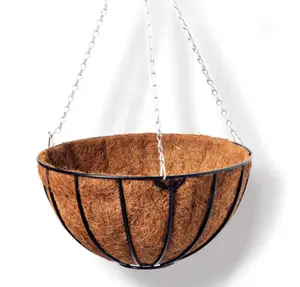 *Traditional Hanging Basket c/w liner - 40cm