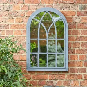 Victorian Home & Garden Mirror - Slate - image 1