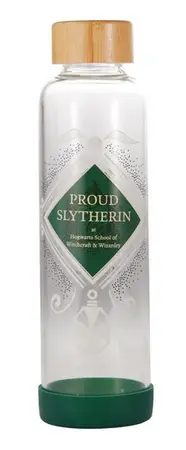 Water Bottle Glass (500ml) - Harry Potter (Proud Slytherin)