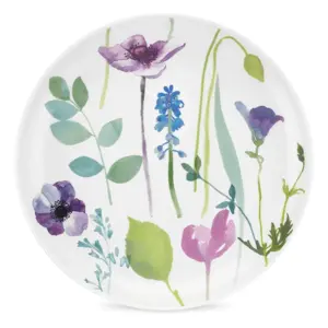 Water Garden Plate Coup 22.5cm