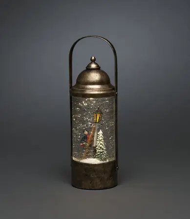 Water Lantern Dickensian Battery Operated - image 1