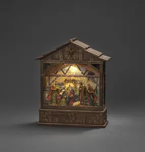 Water Lantern Nativity Scene - image 1