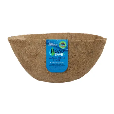 WaterSave Coco Fibre Liner to fit Hanging Basket - 35cm