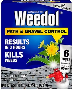 Weedol Path&Grav Conc     6 Tubes