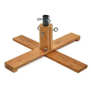 Wooden Christmas Tree Stand For Artificial Trees Natural