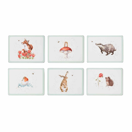 Wrendale Designs Bee Set of 6 Placemats