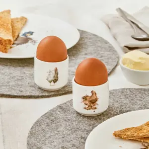 Wrendale Designs Chickens Set of 2 Egg Cups - image 2