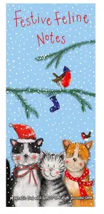 XMNP01 FESTIVE CATS TO-DO-LIST